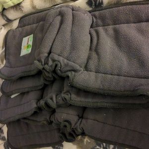 Cloth diaper heavy liners